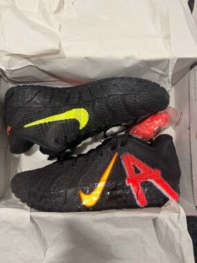 Nike Ja 3 "NY vs. NY" Black Total Orange Neon Yellow Basketball Shoes
